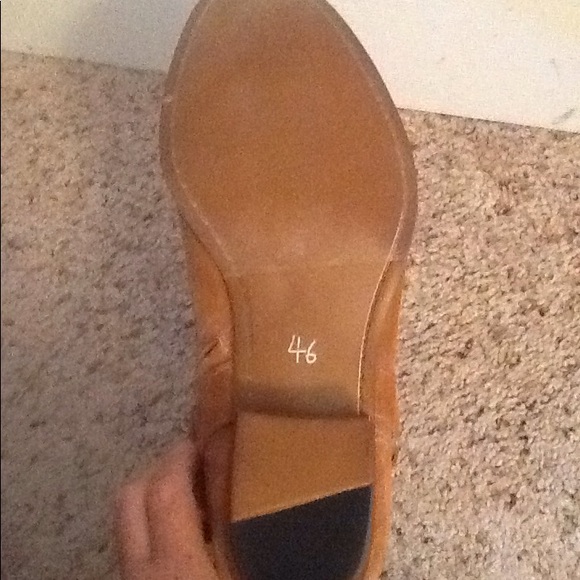 FR LANCELOT HARNESS TAN LEATHER MOTO BOOTS SHOES sz 46, AMAZING - Picture 6 of 6